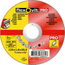 DISCO FLEXOVIT INOX 115X1.0X22